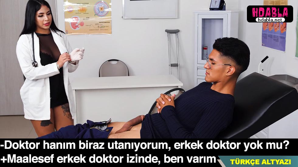 Sikim kaşındığı için hastaneye geldim Şansıma bayan doktor geldi